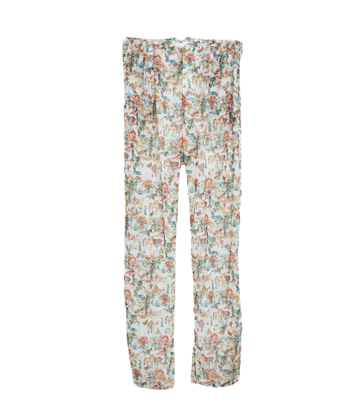 Leichte Sommerhose mit Cowboy-Print