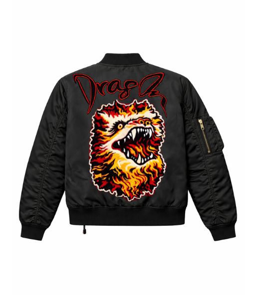 Dragon Oversized Bomber Jacket