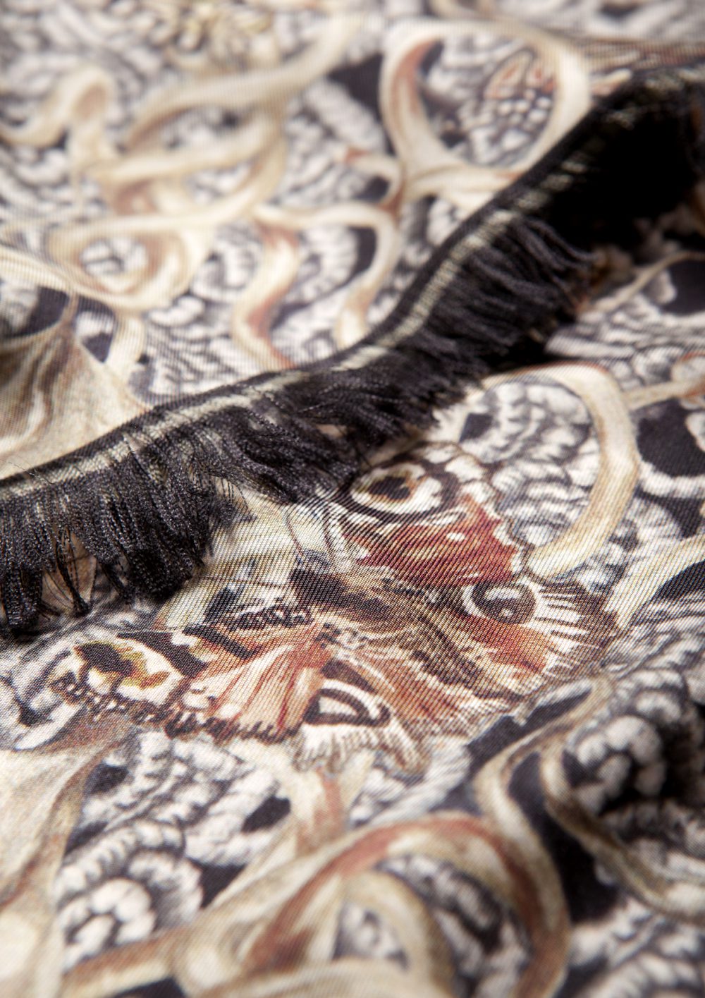 Silk Scarf Wurm Butterflies