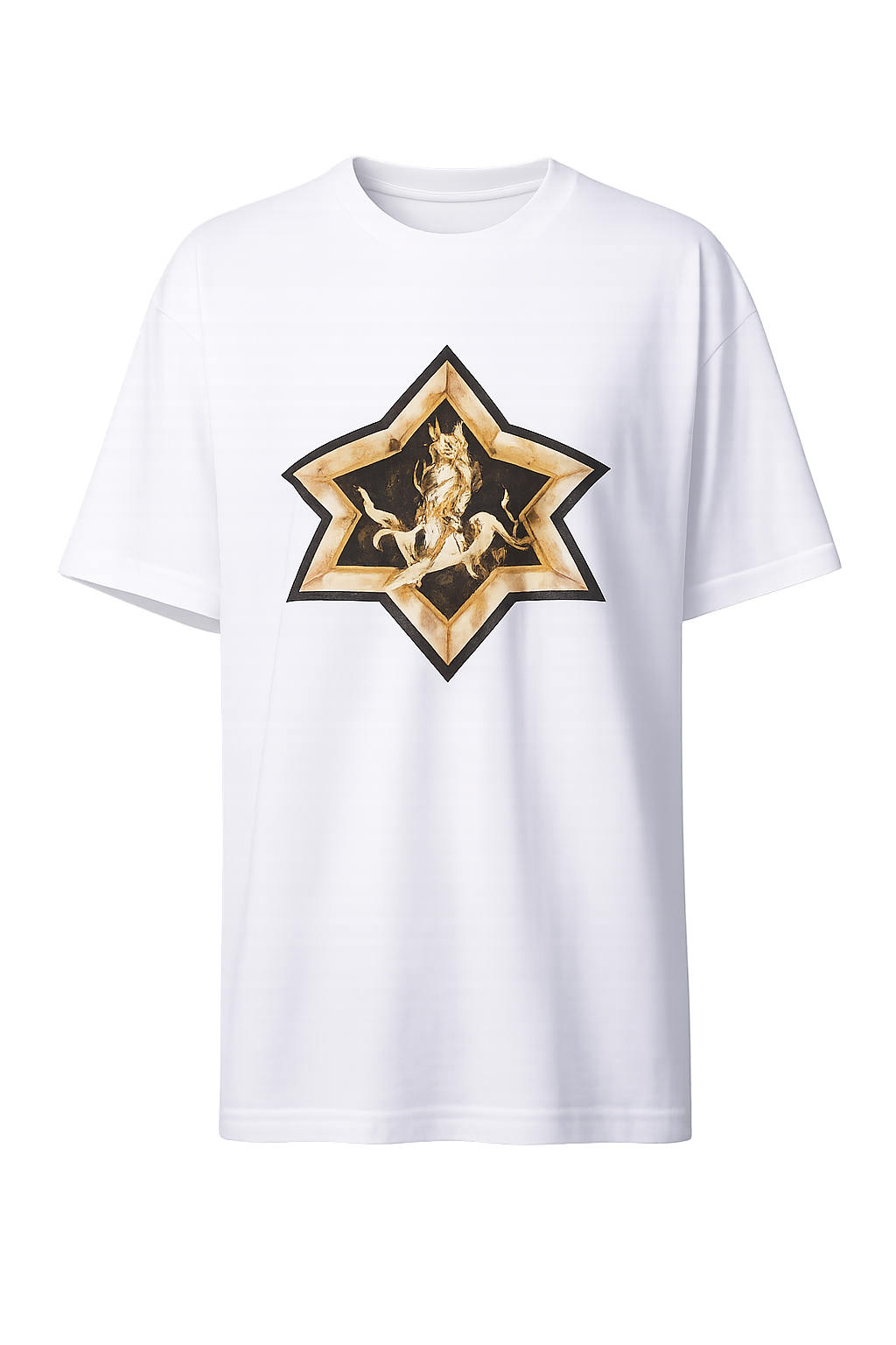 Star-Owl Printed Jersey T-shirt