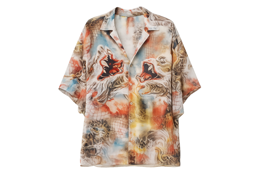 Unisex-Hemd Drache
