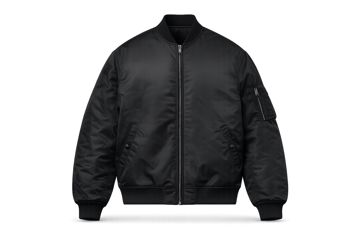 Dragon Black Bomber Jacket