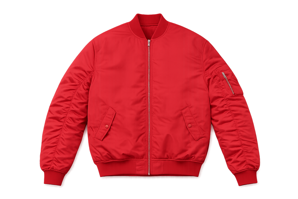 Dragon Red Bomber Jacket