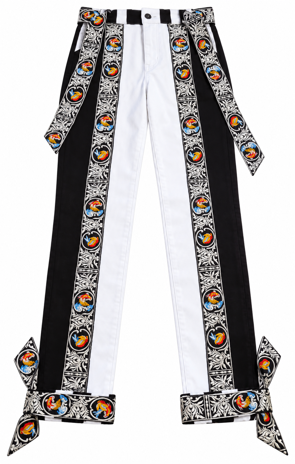 The Embroidered Cascade Jeans
