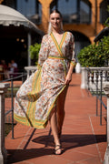 Kimono léger d'été à imprimé Cowboy