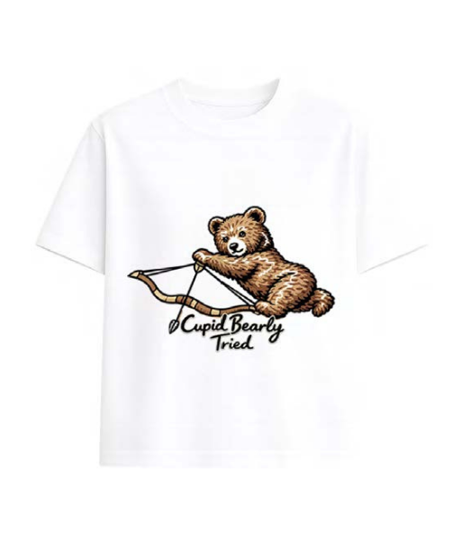 T-Shirt mit Cupid Bear Stickerei