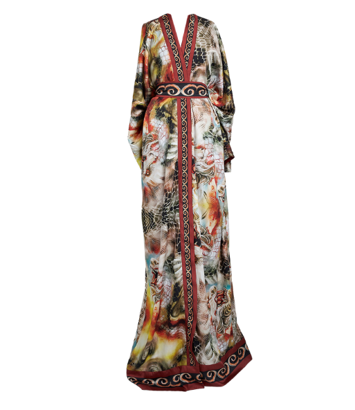 Kimono in Twill Riciclato Drago