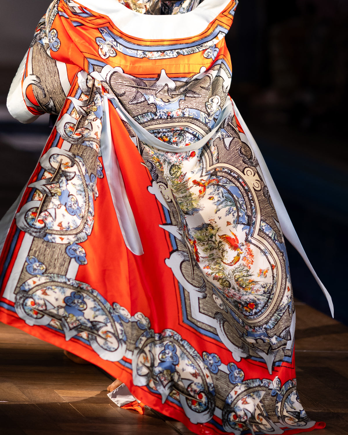 The Ginny Silk Kimono Robe