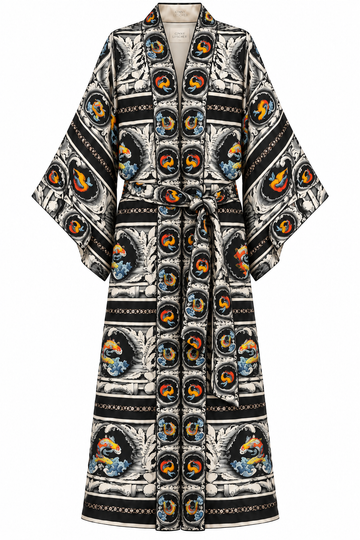 The Koi Fish Kimono Robe