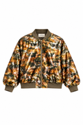 Camouflage Sequin Bomber