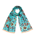 Silk Scarf Blue Starsign Ornament