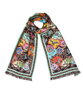 Silk Scarf Colourful Starsign Ornament