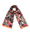 Silk Scarf Colourful Tribal