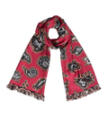 Silk Scarf Red Starsign Ornament