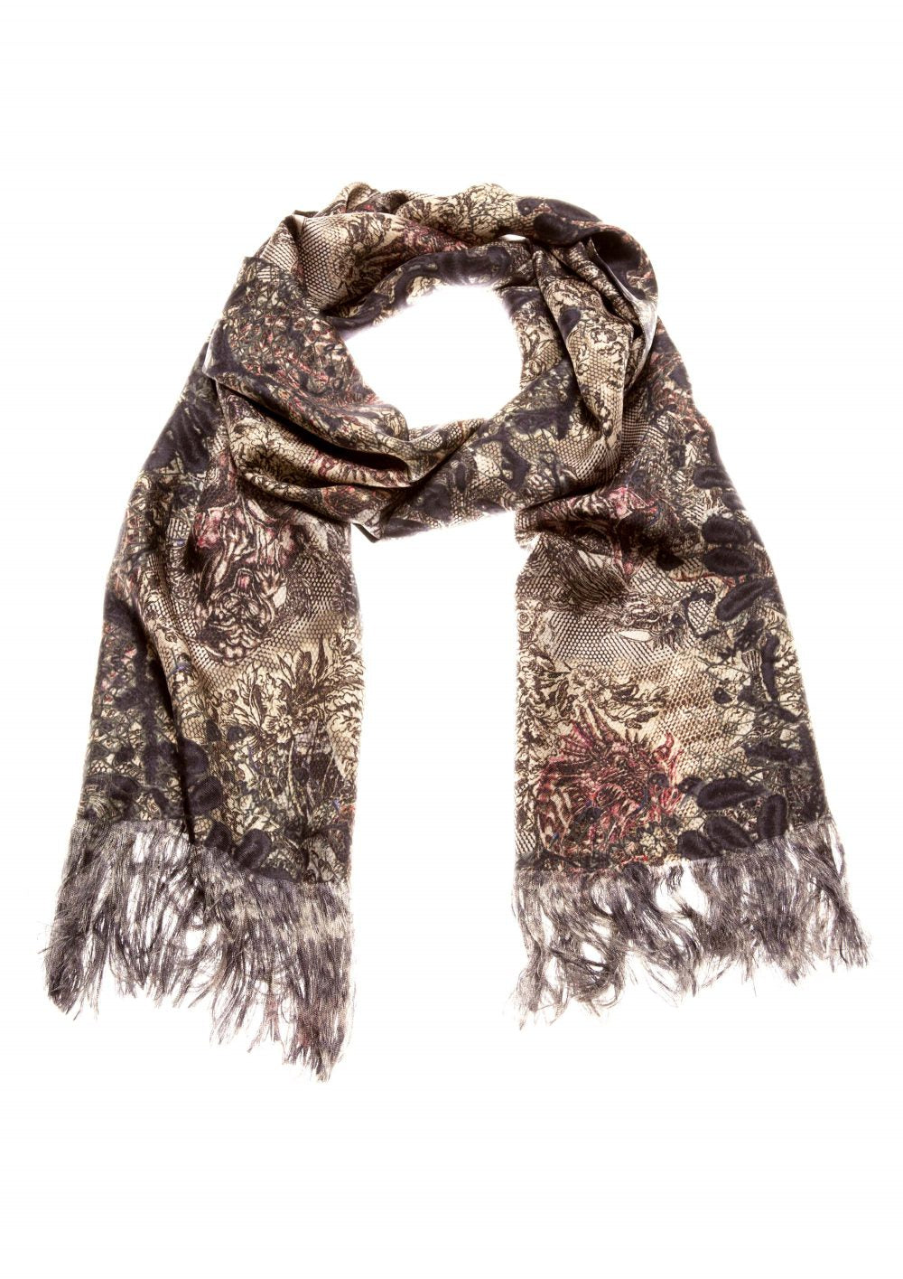Silk Scarf Dragon