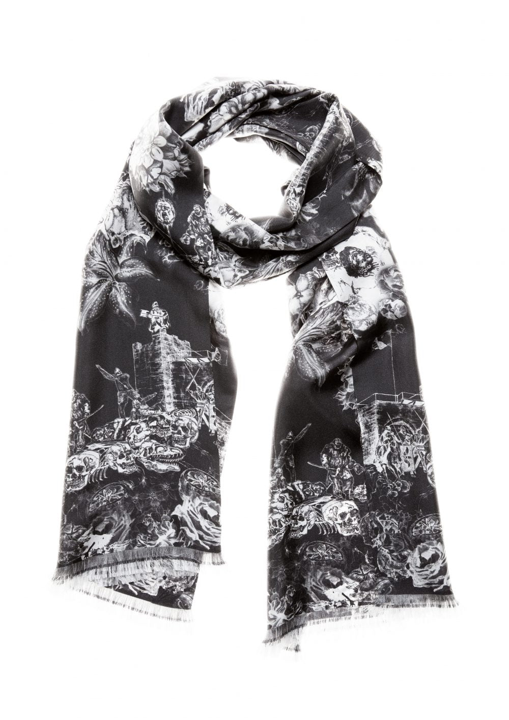 Silk Scarf Troubled Husband