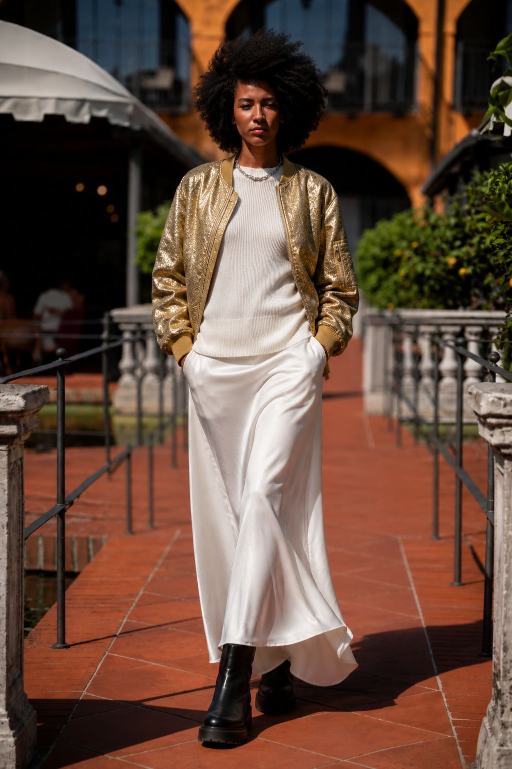Bearly Alive Sequin Bomber Jacket