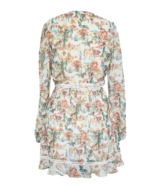 Minidress Estivo Leggero con Stampa Cowboy