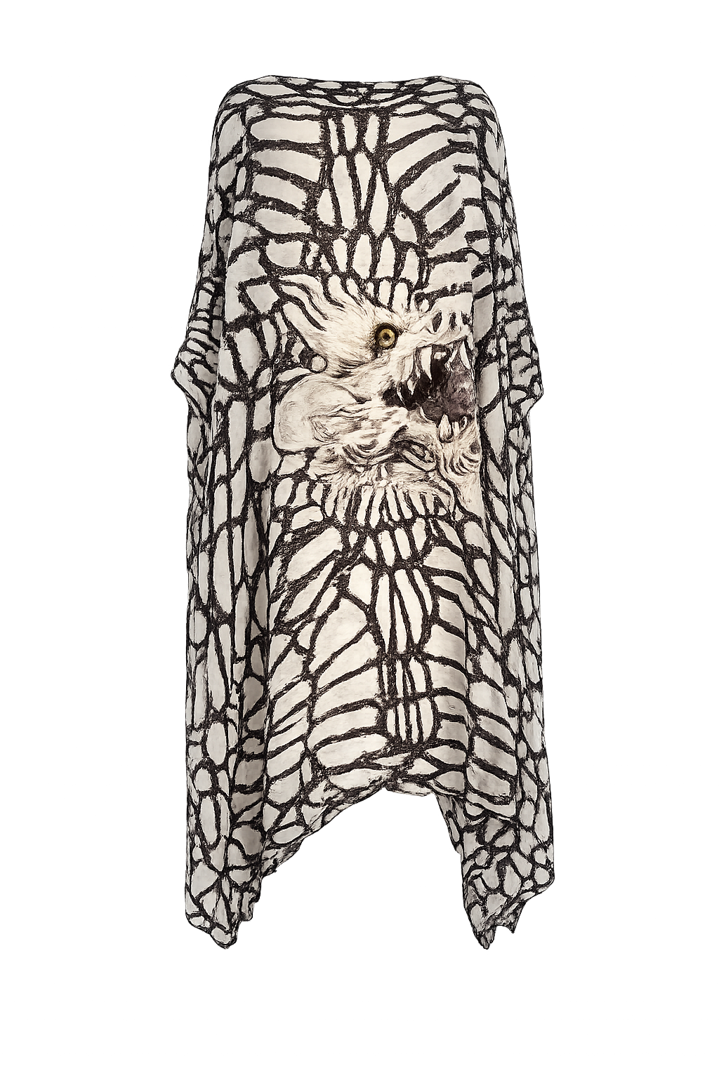 Kimono Estivo Leggero con Stampa Albero