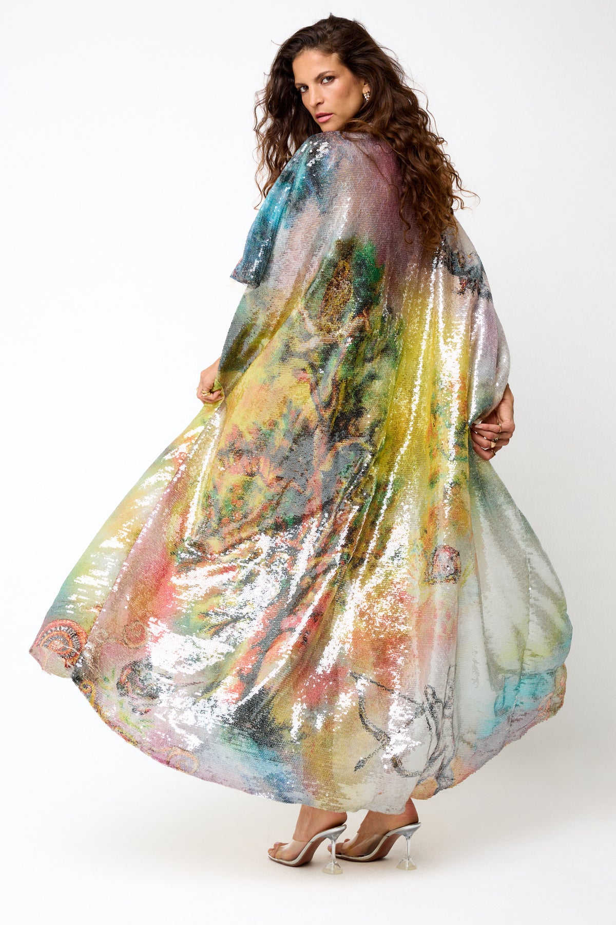 Abito con Stampa Glitterkimono