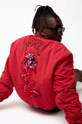 Dragon Red Bomber Jacket
