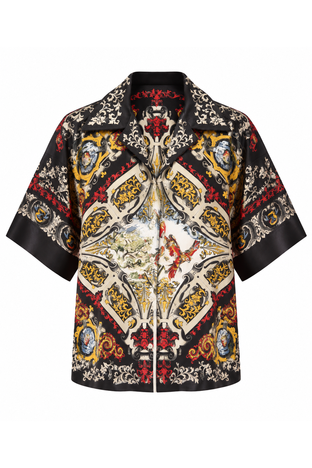 The Imperial Silk Shirt, shown flat on a white background