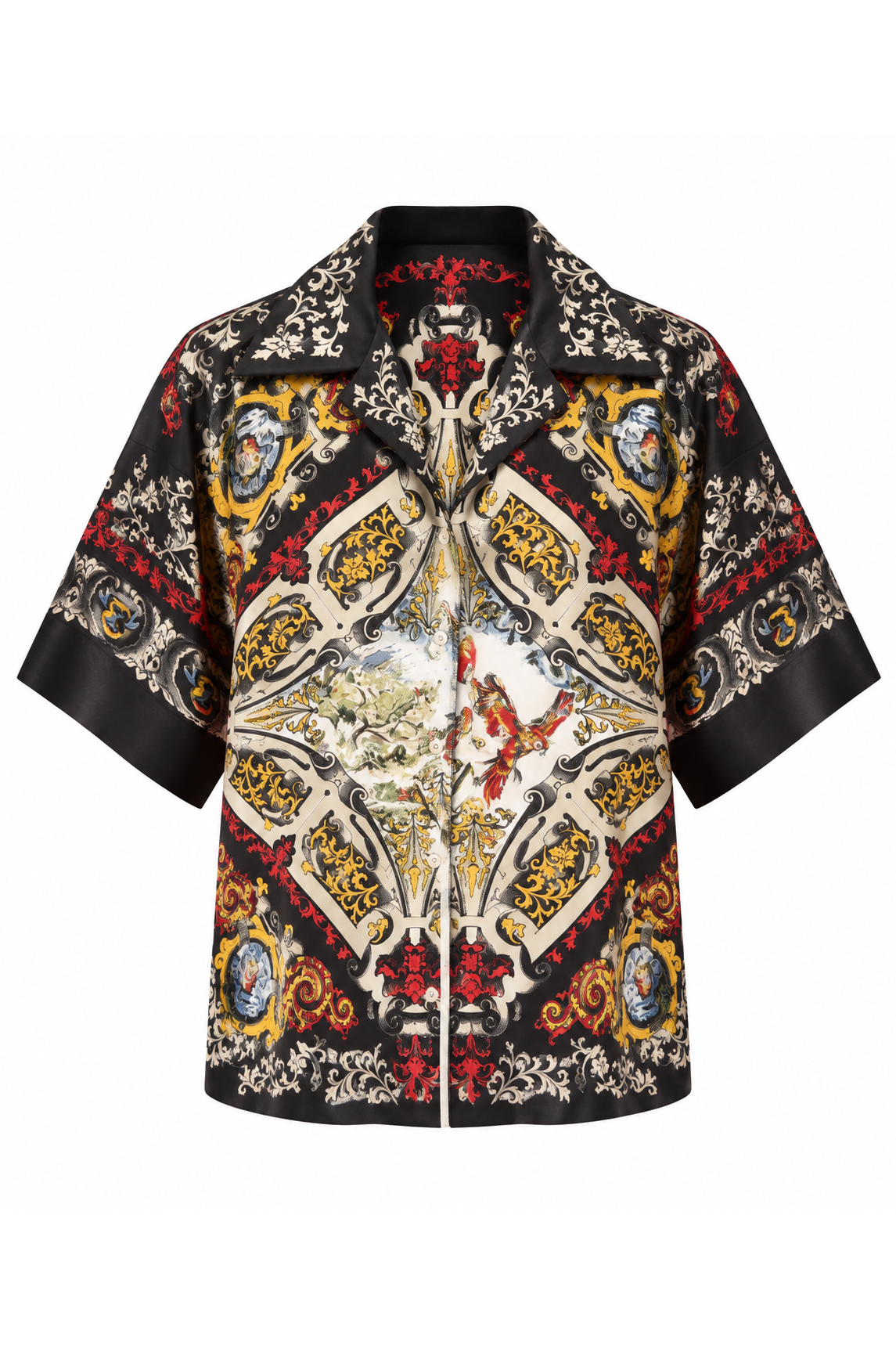 The Imperial Silk Shirt, shown flat on a white background